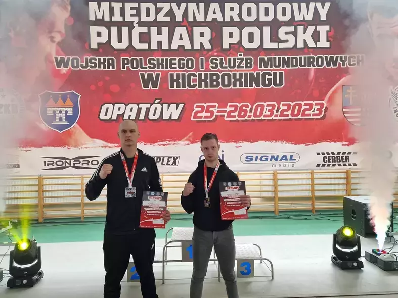 Złoty medal Pawła Kłoczewiaka w Pucharze Polski w kickboxingu