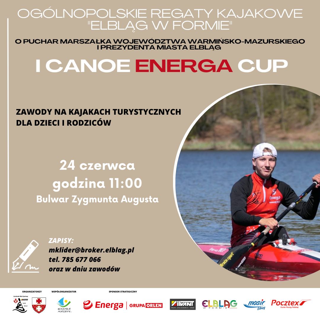 Kajaki podczas Dni Elbląga