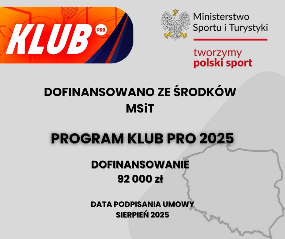 Wsparcie w ramach programu KLUB PRO dla UKS Silvant Kajak Elbląg